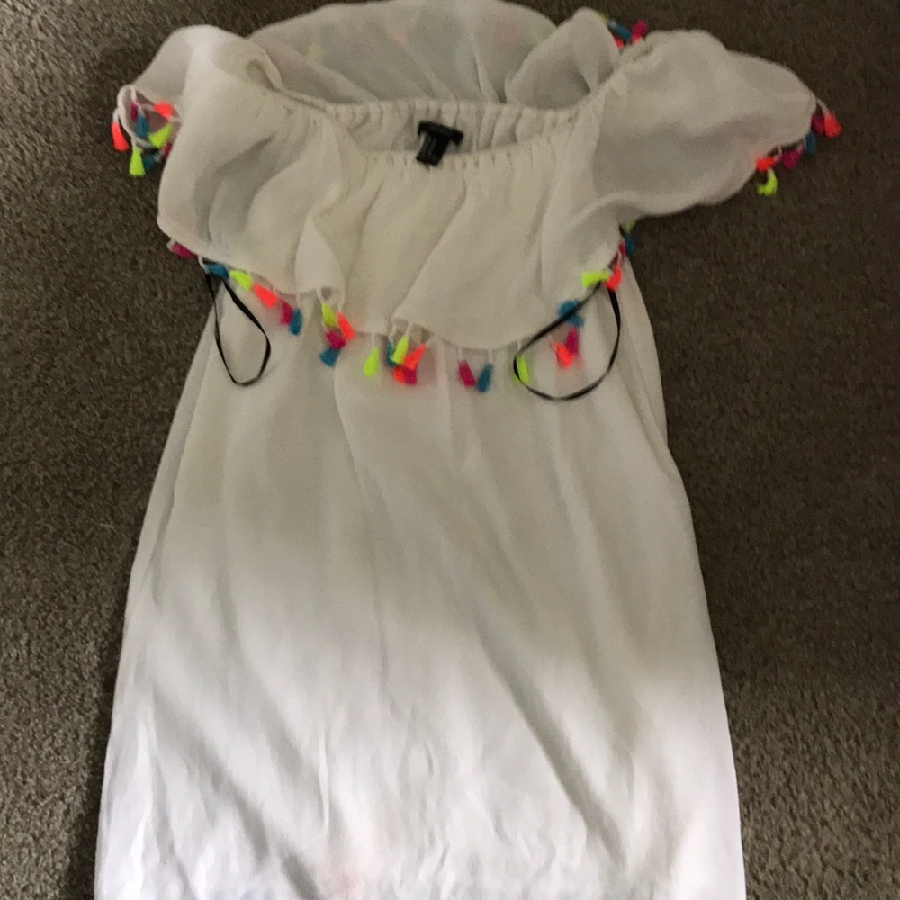Xs off the shoulder dress